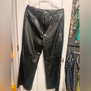 Leather pants